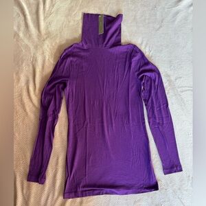 NWT J. Crew cotton turtleneck top - size XS